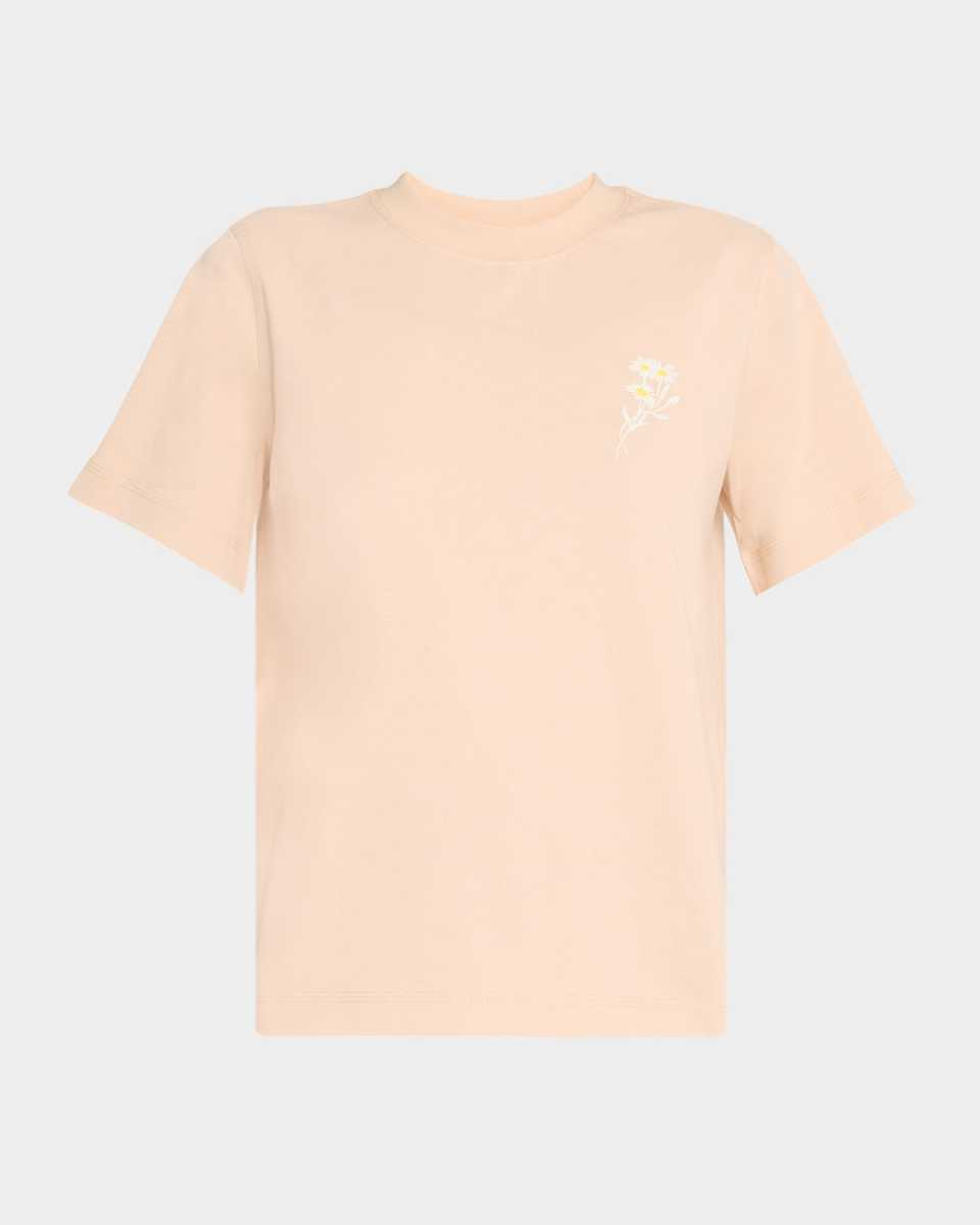 Flower B-Print Short-Sleeve T-Shirt